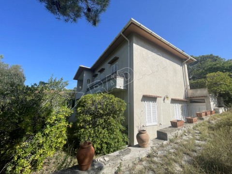 with big garden- in a hilly and panoramic area 